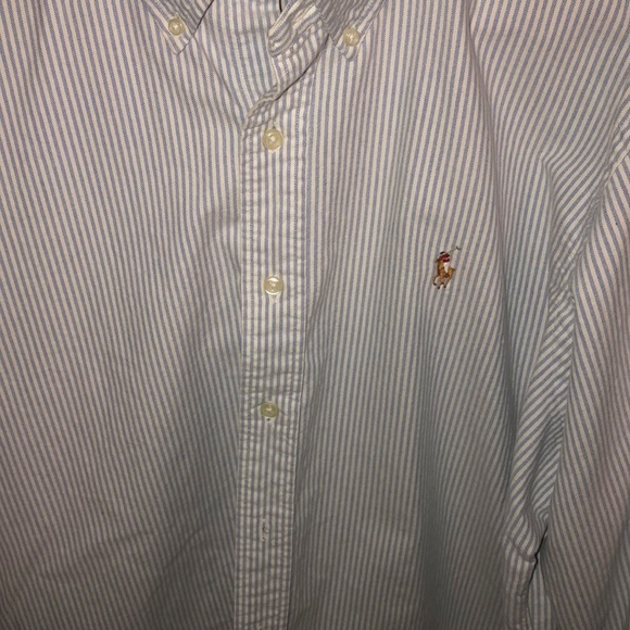 Men’s Polo Long sleeve button down - Picture 4 of 5